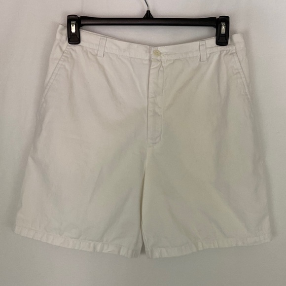 Eddie Bauer White Shorts Size W14 - Picture 1 of 8
